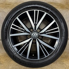 1X 16'' GENUINE VW GOLF MK7.5 MK7 LINAS ALLOY WHEEL TYRE GT SINGLE 5G0601025CD
