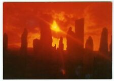 Postcard Standing Stone Circle of Callanish Isle of Lewis at Sunrise Unposted