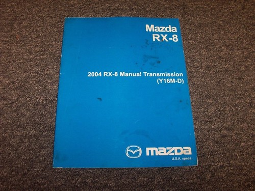 2004 mazda rx8 y16m manual - 2004,