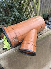 Underground Plastic 150 mm pipe