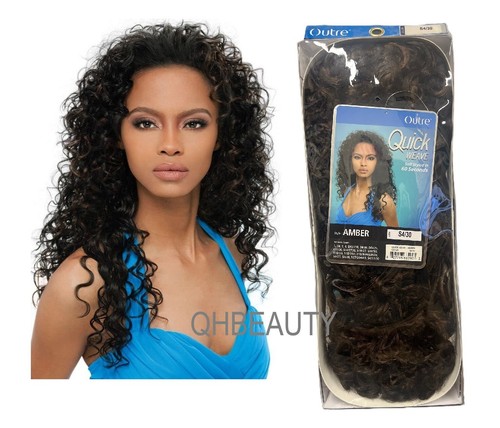 Amber outre quick weave - amber,