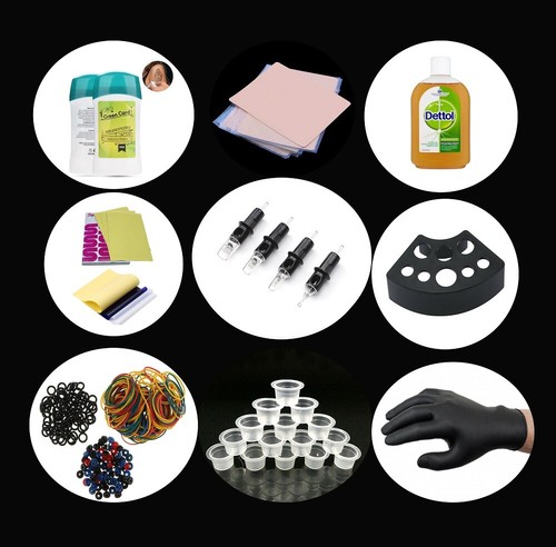 Tattoo supplies set basic - supplies,