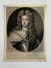 Antique 1703 Mezzotint