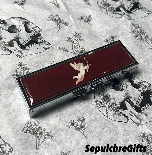 Cherub cupid pill box - box, /