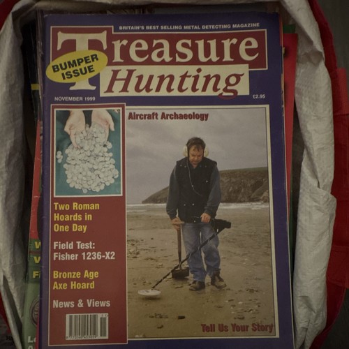 Treasure hunting magazine - hunting,