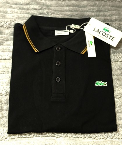 Lacoste men polo shirt - men's, black