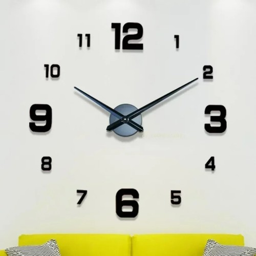 Large digital wall clock - digital,