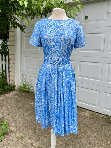 Vtg 50s blue - vtg,