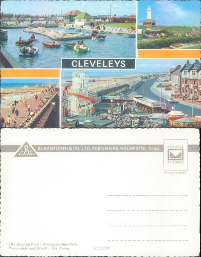 Cleveleys promenade and beach - promenade,