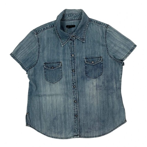 Gap denim shirt large blue - gap,