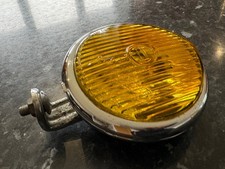 Classic Car (1960’s) YELLOW Glass/Chrome Spotlight. BOSCH 1174 / K11030 