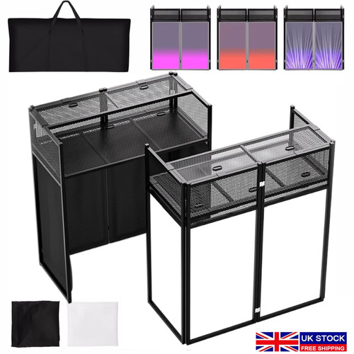 Foldable booth deck stand - deck,