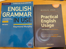 2x English Grammer Books -