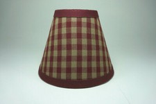 Country Burgundy Medium Check