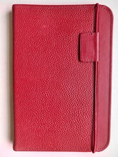 Genuine Amazon Red Leather Cover case for Kindle Keyboard  D00901 3rd Gen.
