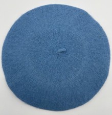 Ladies Unisex French Beret Classic Vintage Style Wooly Hat 100% Wool Winter In