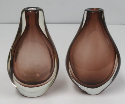 Murano glass sommerso hand - murano,