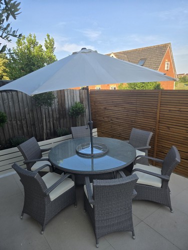 Garden rattan furniture set - rattan,