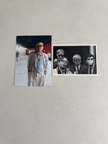 David hockney signed - david,