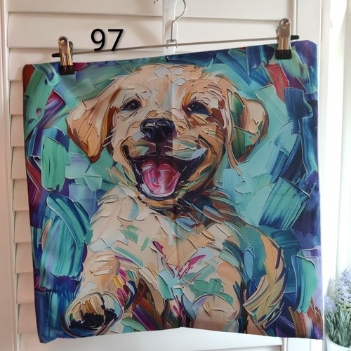 Golden labrador happy - , puppy