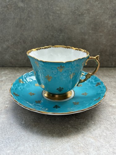 Vintage aynsley turquoise and - aynsley,