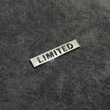 1x Small Chrome Silver LIMITED
