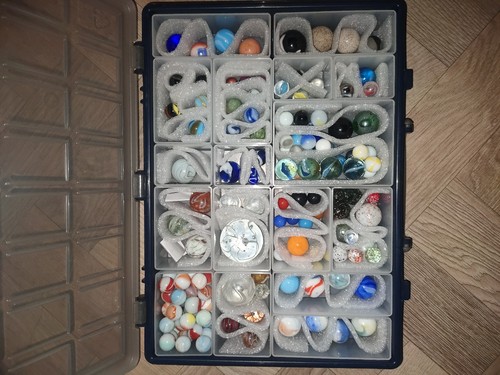 Collection vintage marbles - of,