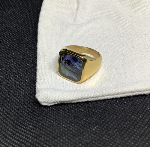 Vintage style abalone - vintage, men’s