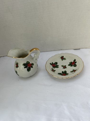 Vintage lefton china holly - lefton,