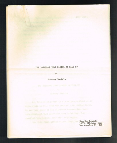 Dorothy daniels typed - daniels,