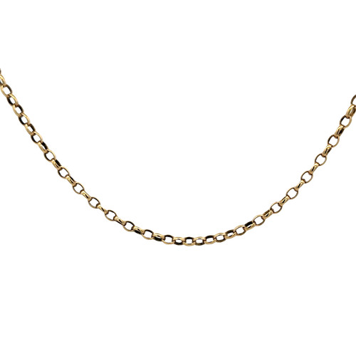 9ct yellow gold - , belcher
