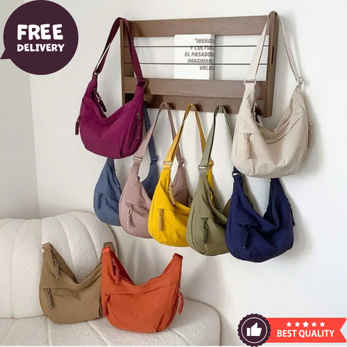 Canvas crossbody bag large - crossbody,
