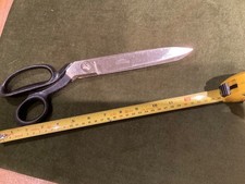Large 13” WISS. Tailor’s Shears / scissors made in USA HARDLY BEEN USED