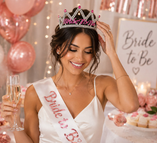 Bride tiara hen party - be,
