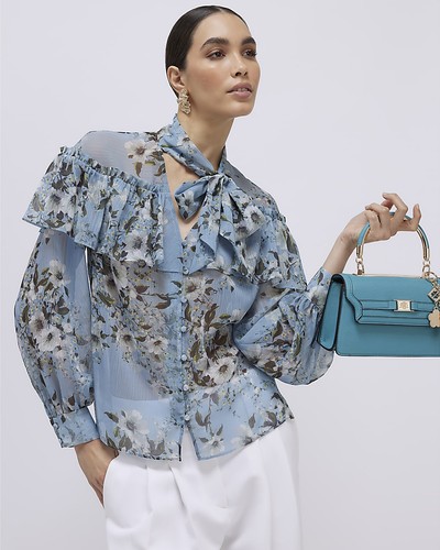 River island womens blouse - river,