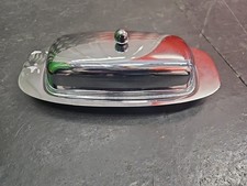 Silver Plated Butter Dish with