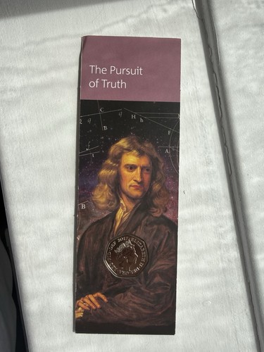 2017 sir isaac newton 50p - sir, coin