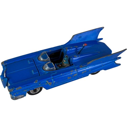 Corgi batmobile 1960 blue - batmobile,