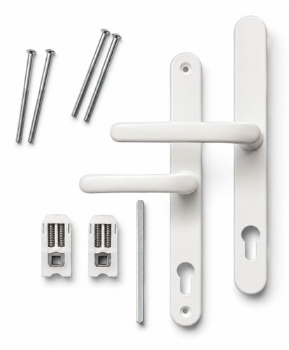 Upvc door handle pair 270mm - upvc,