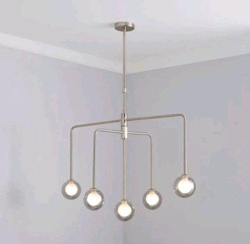 Satin nickel way - 5, light