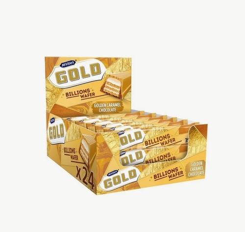 Mcvities gold bars 24 - bars....,