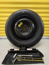 18" UNUSED GENUINE LEXUS RX TOYOTA HIGHLANDER SPACE SAVER SPARE WHEEL + JACK KIT