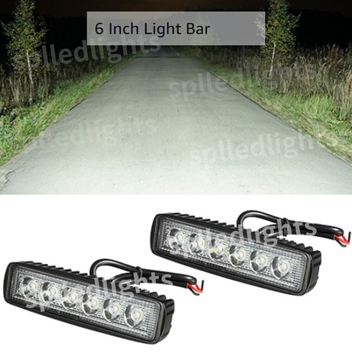 Car led work light bar - 6'',