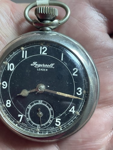 Vintage ingersoll pocket watch - vintage,