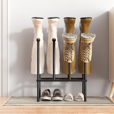 4 Pair Metal Welly Boot Stand