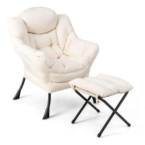 Lazy chair with ottoman - lazy,