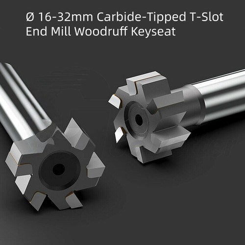 Carbide tipped slot end mill - carbide-tipped,