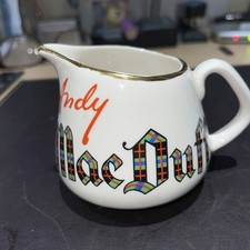 SMALL/MINITURE Andy MacDuff blended scotch WHISKY JUG IN PRISTINE CONDITION.