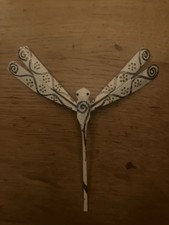Dragonfly wooden ornament