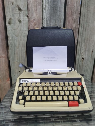Brother deluxe 850tr - deluxe, portable